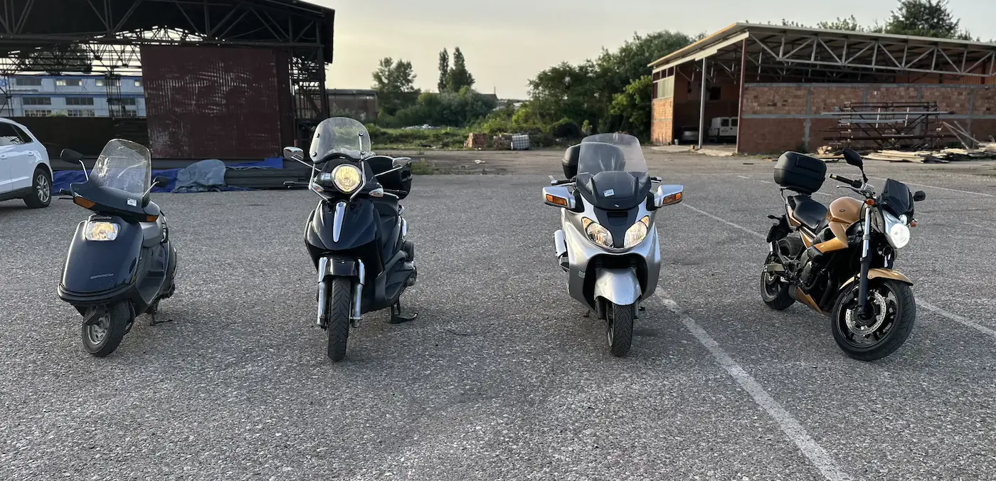 Motocikli auto škole Dušan Start za obuku i polaganje A kategorije — Smederevo